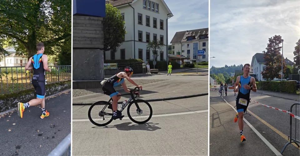 3 maanden na nekbreuk, bronzen medaille op WK Duatlon Zofingen