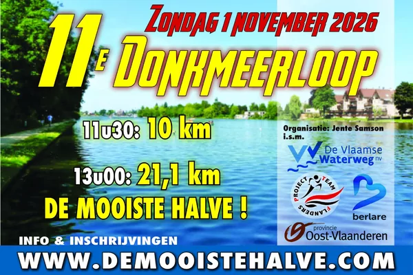 De Mooiste Halve / 11e Donkmeerloop