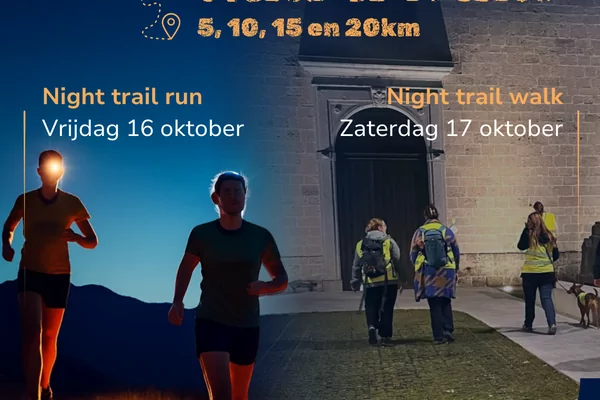 Night trail run en Walk 2026
