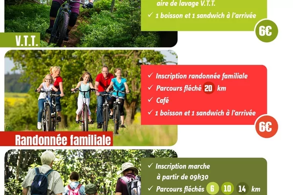 VTT/MARCHE de la HUTTE
